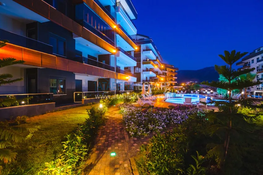 Apartment in Oba with furniture and a large balcony in a prestigious complex 8 