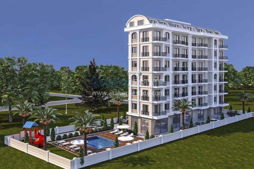 New investment project of a residential complex in Mahmutlar 1 