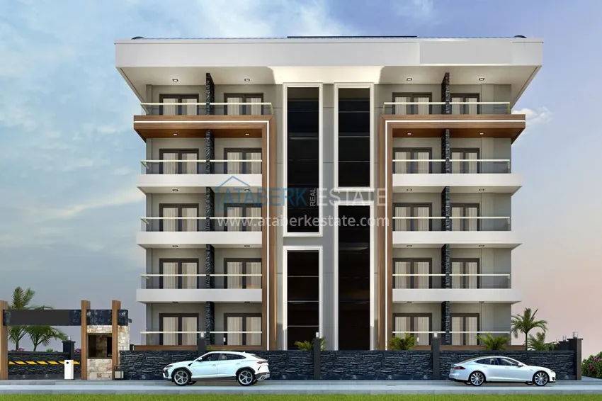 New project of a boutique complex in Mahmutlar 2 