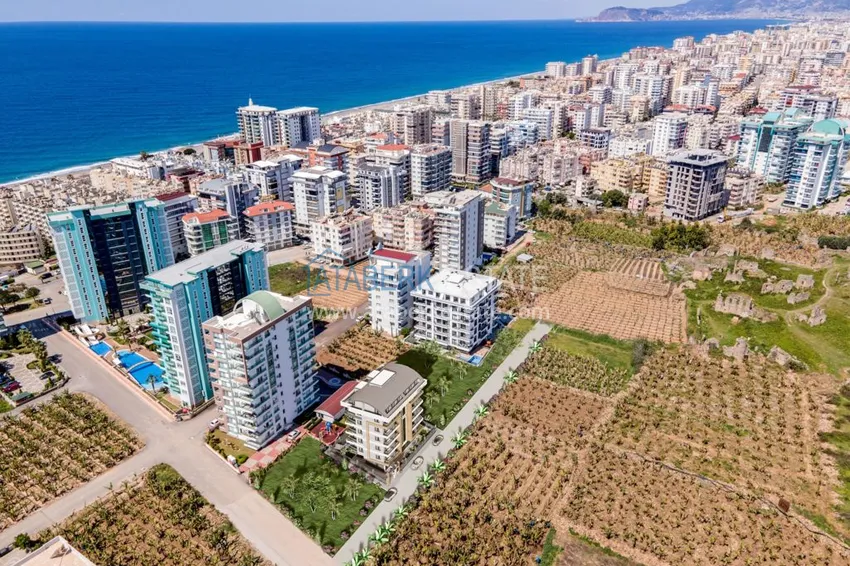 New project of a boutique complex in Mahmutlar 8 