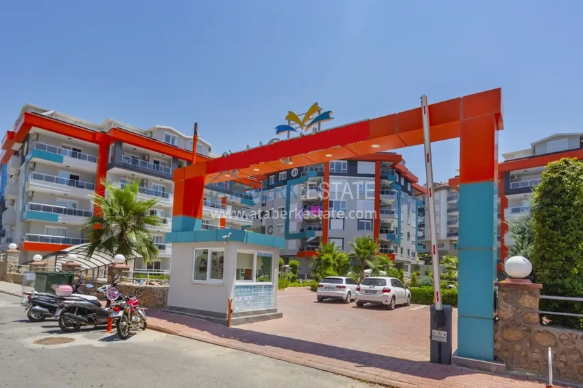 Garden duplex in the Kestel area in an elite class complex 11 