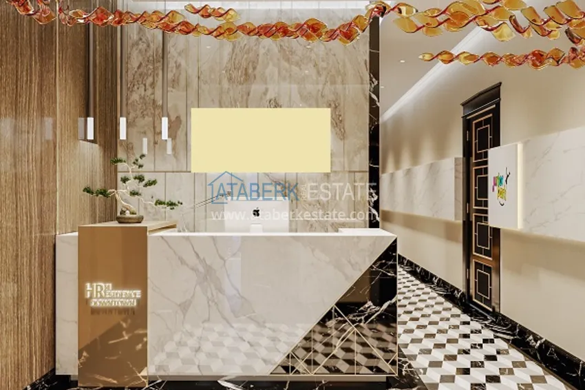 New project of a boutique complex in Mahmutlar 14 