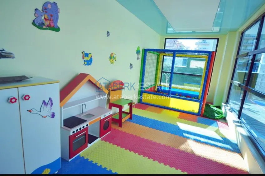 Duplex penthouse in Mahmutlar with furniture in a comfortable complex 12 