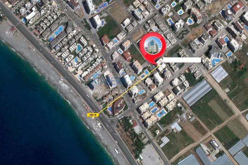 Apartment in Mahmutlar with furniture and mountain views 13 