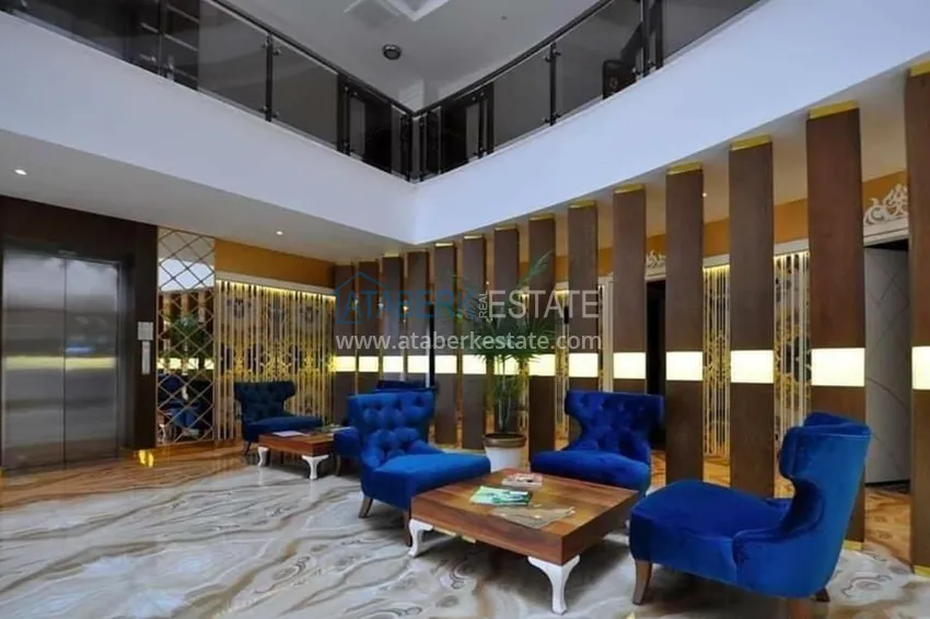 Apartment in Mahmutlar with furniture in a premium class complex on the first line 16 