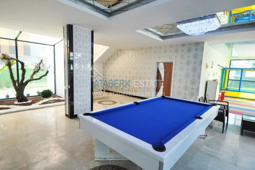 Duplex penthouse in Mahmutlar with furniture in a comfortable complex 13 