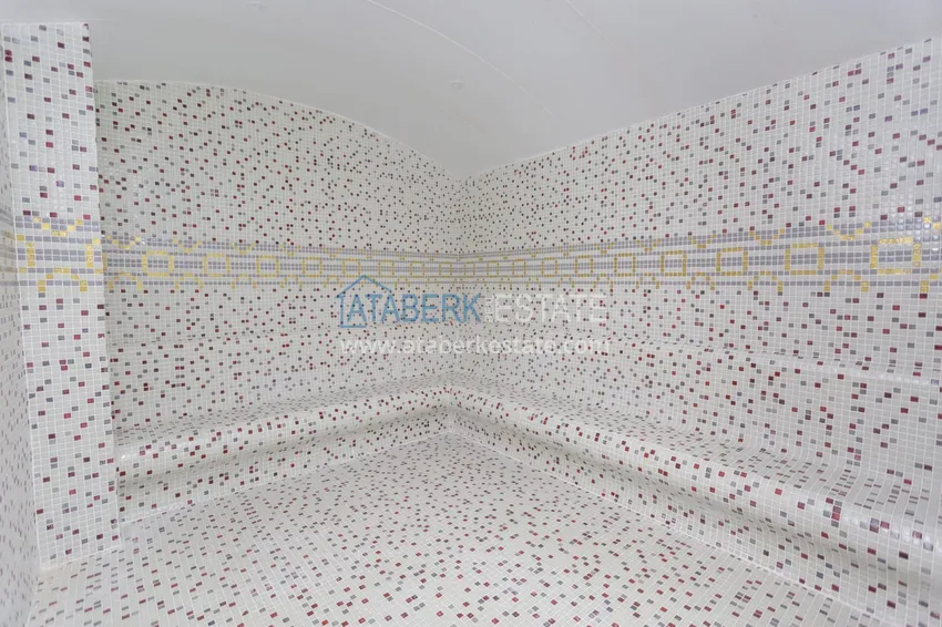 Apartment in Kargicak with new furniture in a prestigious residential complex 12 