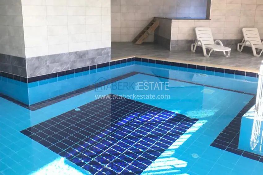 Garden duplex in the Kestel area in an elite class complex 17 