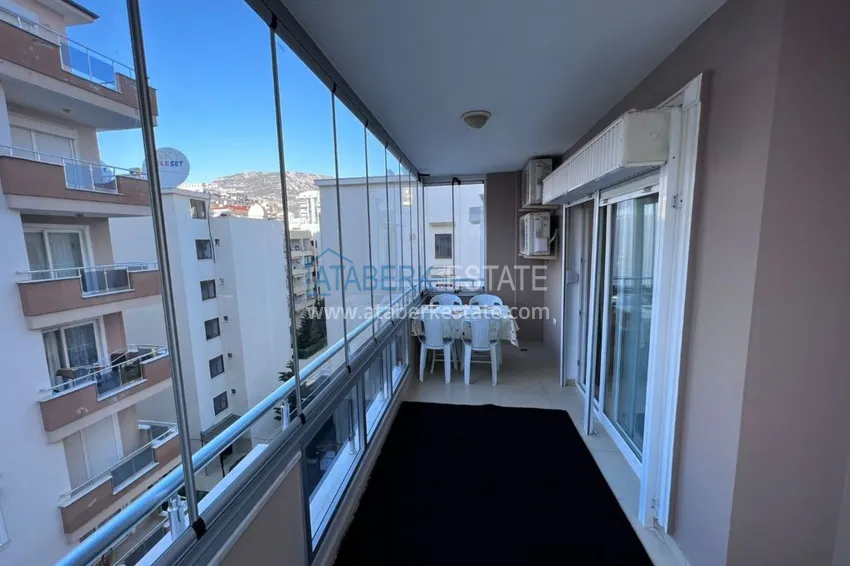 Purchase  Furnished two-room apartment in Mahmutlar in a cozy residential complex 14 