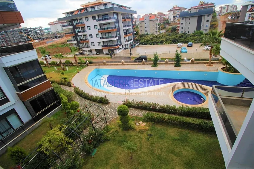 Purchase  Apartment in Oba with furniture and a large balcony in a prestigious complex 16 