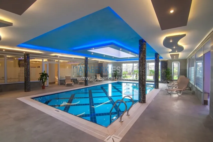 Apartment in Kestel with furniture and a glazed balcony – the second line from the sea 18 