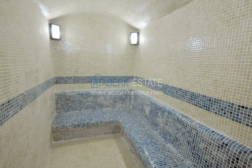 Duplex penthouse in Mahmutlar with furniture in a comfortable complex 16 