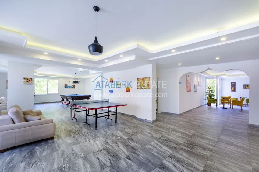 Garden duplex in the Kestel area in an elite class complex 19 