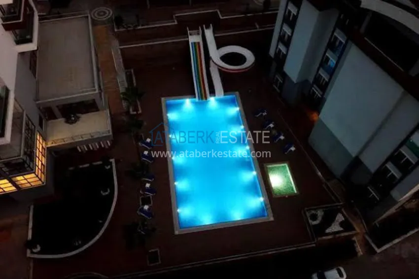 Purchase  Apartment in Kargicak with new furniture in a prestigious residential complex 15 