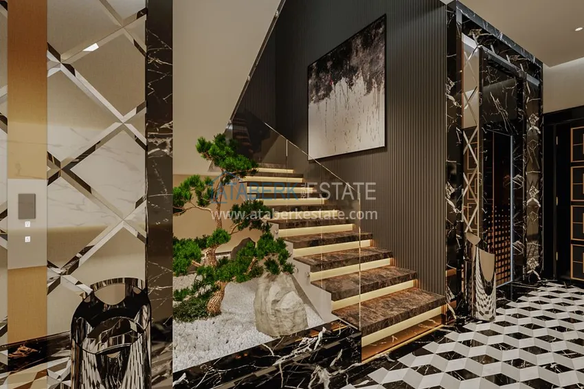 New project of a boutique complex in Mahmutlar 18 