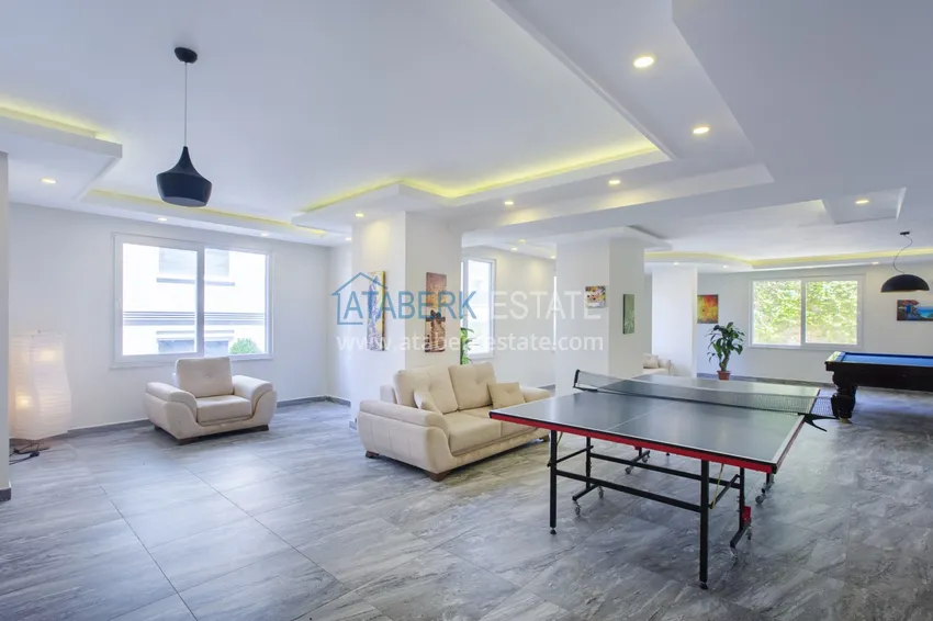 Garden duplex in the Kestel area in an elite class complex 20 