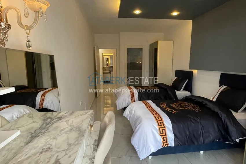 Purchase  Duplex penthouse in Mahmutlar with furniture in a comfortable complex 21 