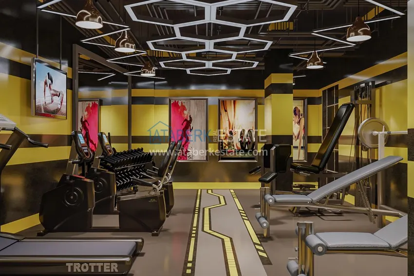 New project of a boutique complex in Mahmutlar 20 