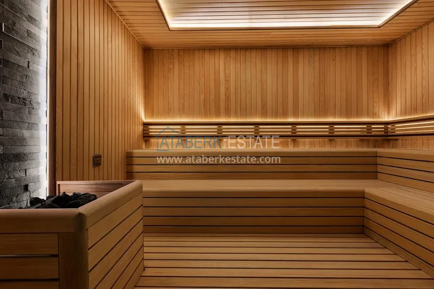 A new project of a multi-apartment residential complex in the very center of Mahmutlar 12 