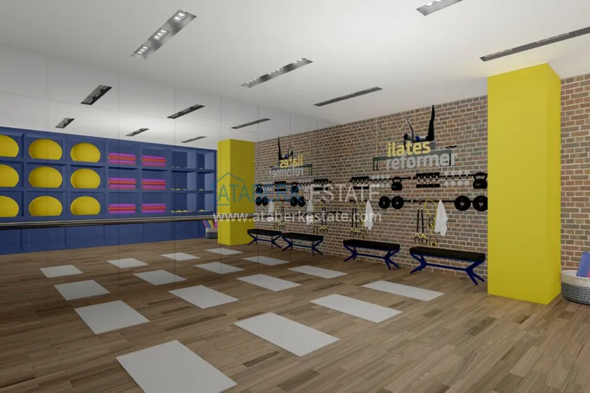 A new project of a multi-apartment residential complex in the very center of Mahmutlar 5 