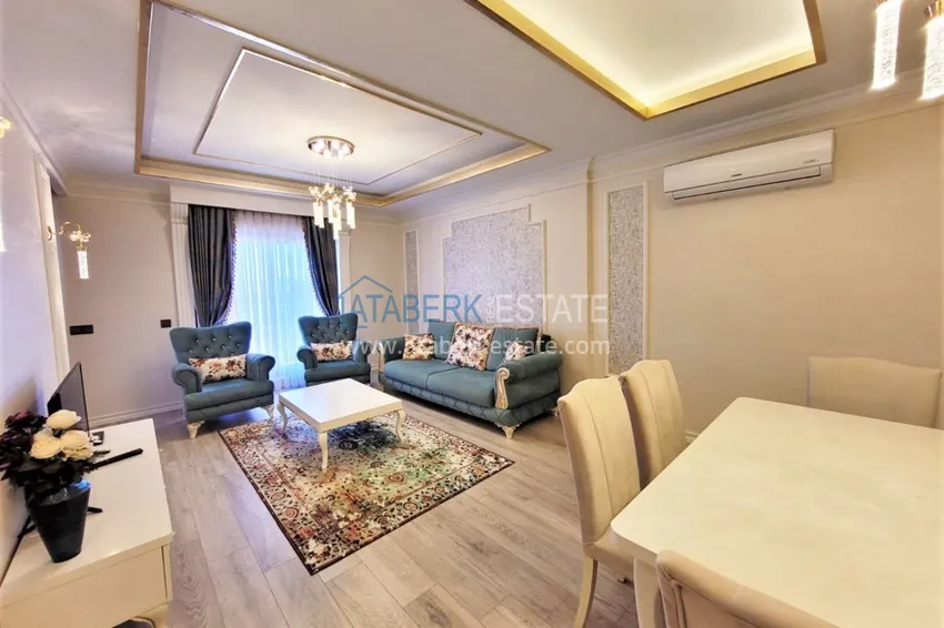 Purchase  Furnished apartment in Oba with sea and mountain views. Real estate for a residence permit 2 