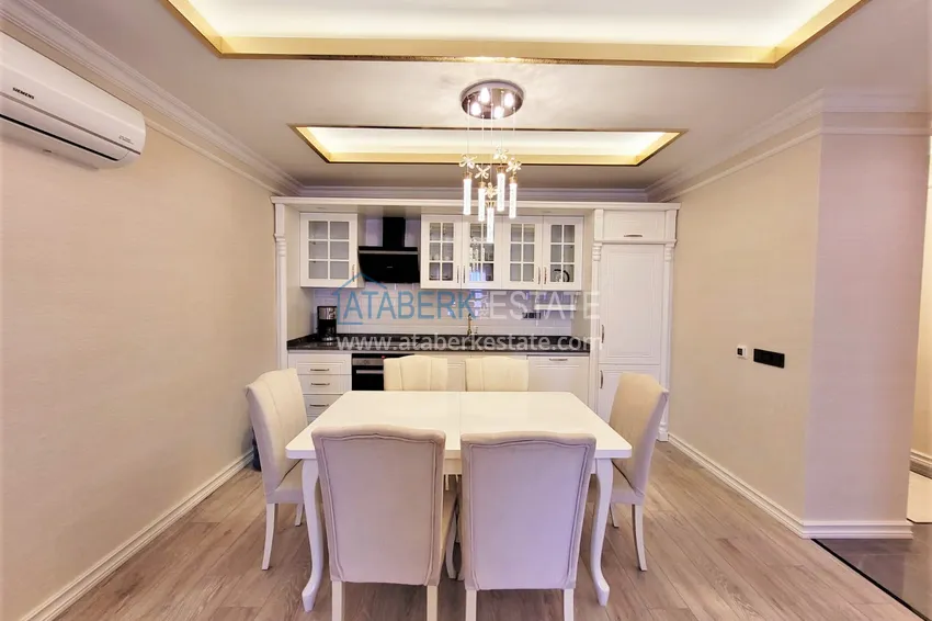 Purchase  Furnished apartment in Oba with sea and mountain views. Real estate for a residence permit 4 