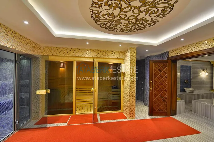 Apartment in Mahmutlar with furniture in a premium class complex on the first line 25 