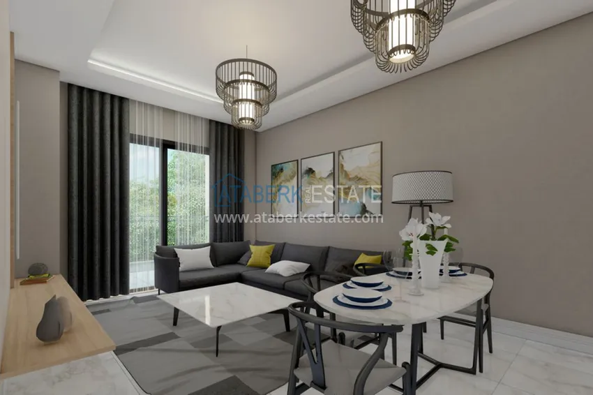 Purchase A new project of a multi-apartment residential complex in the very center of Mahmutlar 1 