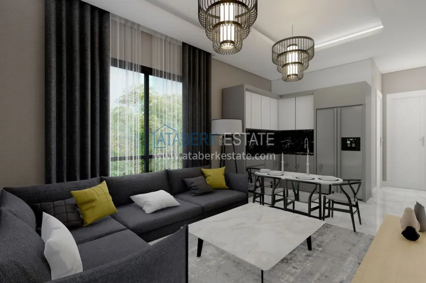 Purchase A new project of a multi-apartment residential complex in the very center of Mahmutlar 11 