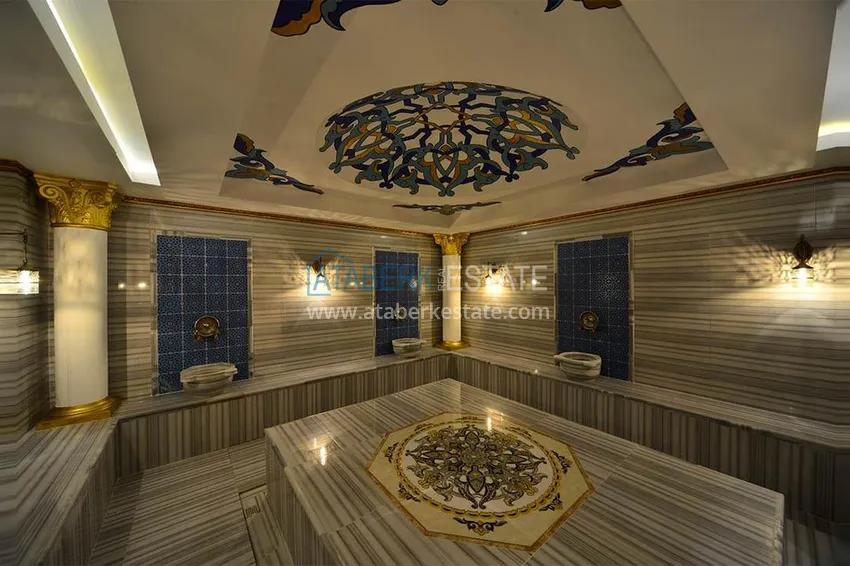 Apartment in Mahmutlar with furniture in a premium class complex on the first line 27 