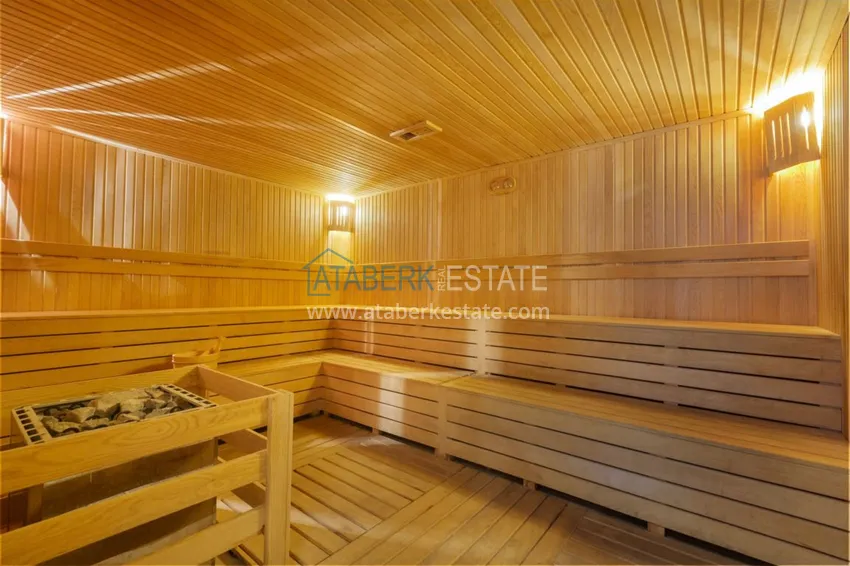 Garden duplex in the Kestel area in an elite class complex 27 