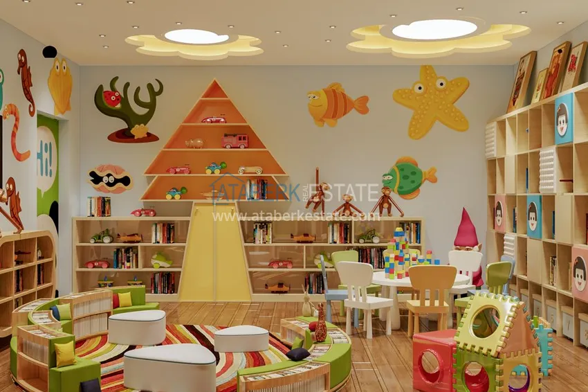 New project of a boutique complex in Mahmutlar 25 