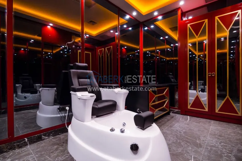 Furnished apartment in Oba with sea and mountain views. Real estate for a residence permit 29 