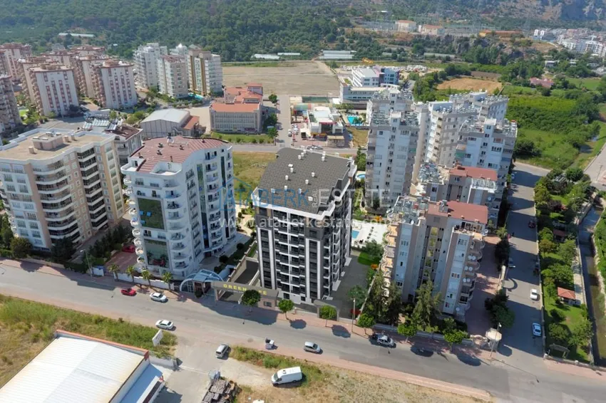 Affordable apartments in Antalya - Konyaalti in a complex under construction 1 