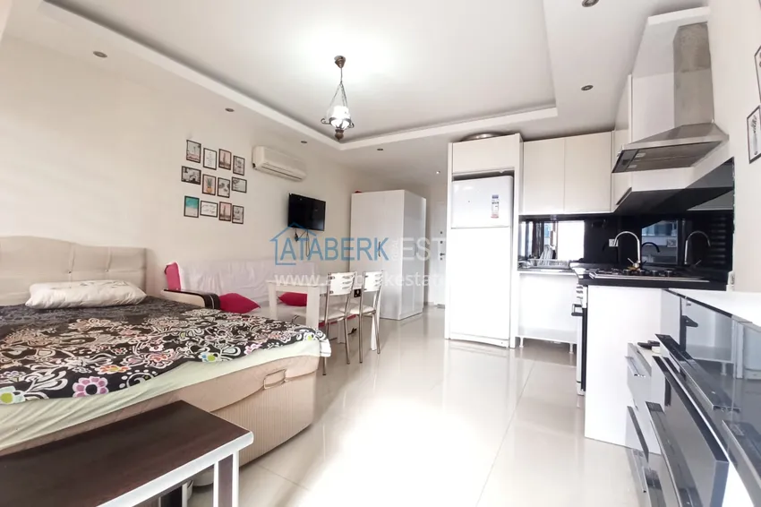 Purchase  Furnished studio in Kestel area with sea view in a modern complex 3 