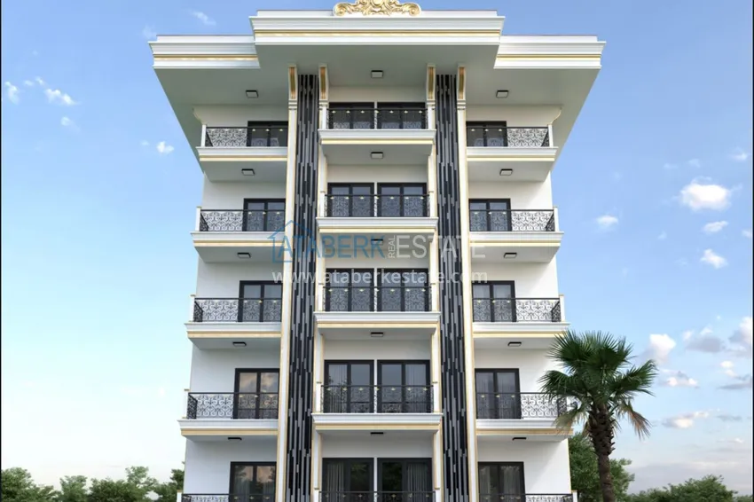 New project of a residential complex in Mahmutlar directly from the developer 3 