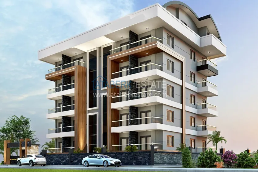 New project of a boutique complex in Mahmutlar 3 