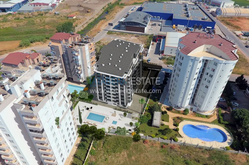 Affordable apartments in Antalya - Konyaalti in a complex under construction 2 