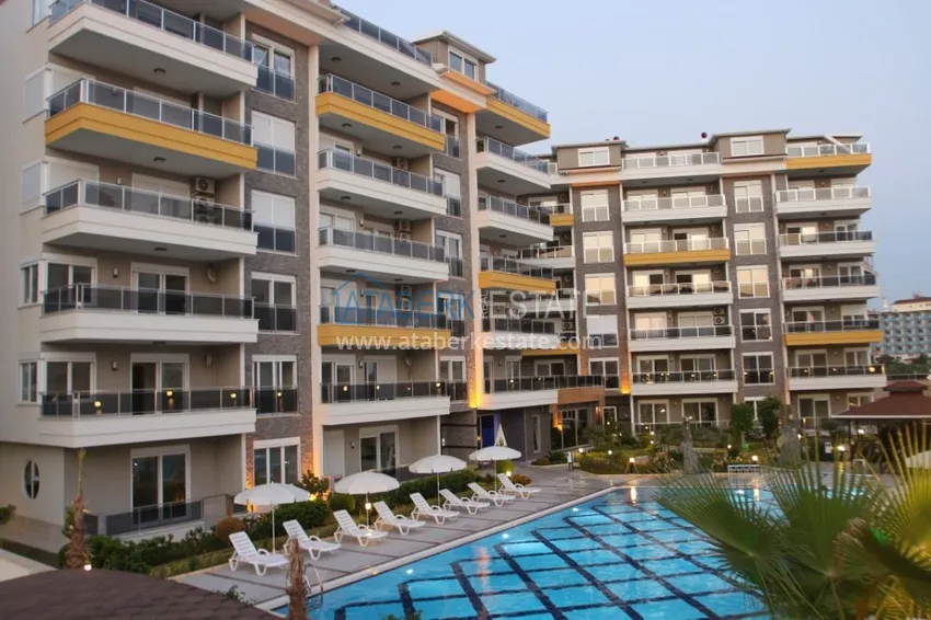 Apartment in Kestel with furniture and a glazed balcony – the second line from the sea 4 