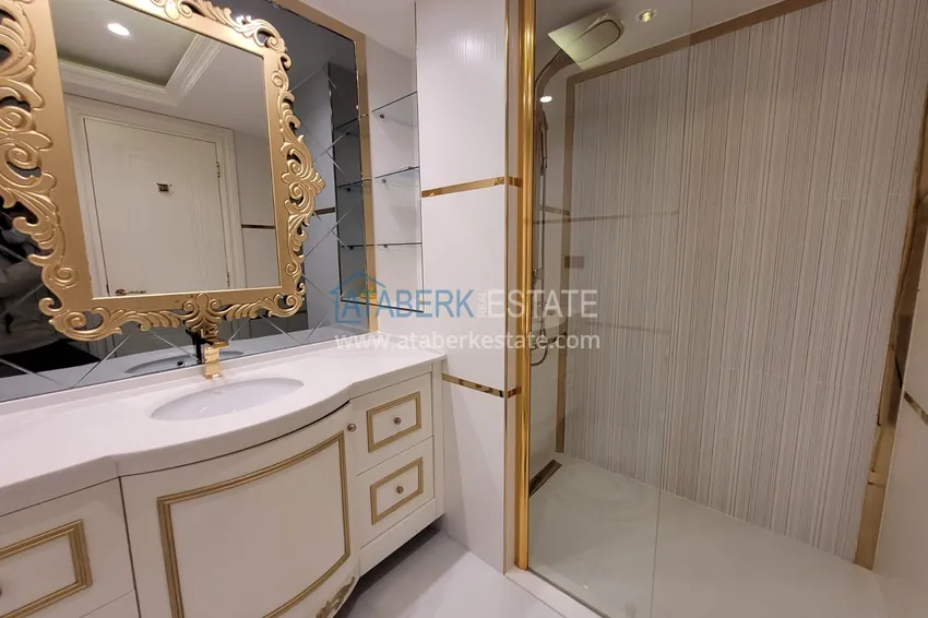 Purchase  Furnished apartment in Oba with sea and mountain views. Real estate for a residence permit 9 