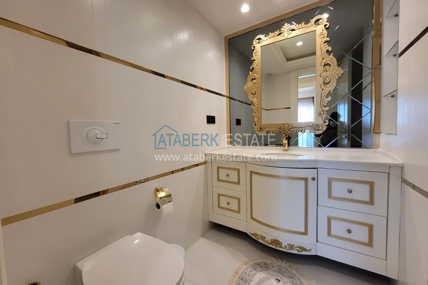 Purchase  Furnished apartment in Oba with sea and mountain views. Real estate for a residence permit 10 