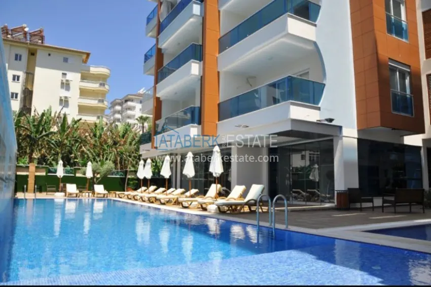 Duplex penthouse in Mahmutlar with furniture in a comfortable complex 4 