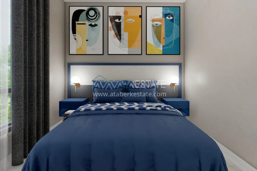 Purchase A new project of a multi-apartment residential complex in the very center of Mahmutlar 13 