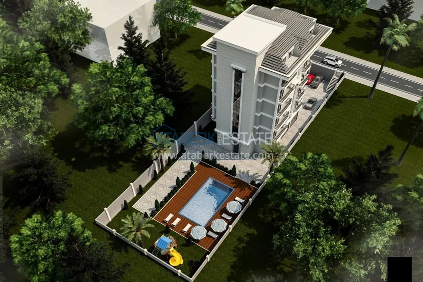 New project of a boutique complex with a rich infrastructure in the Kestel area 4 