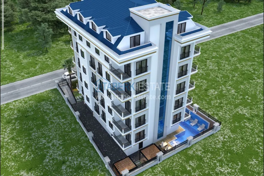 New project of a residential complex in Mahmutlar directly from the developer 4 