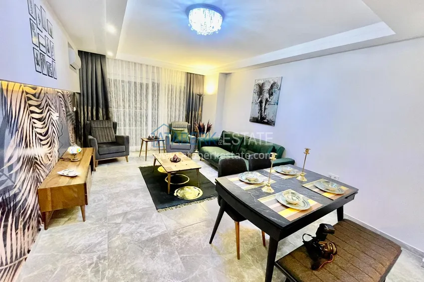 Purchase  Apartment in Kargicak with new furniture in a prestigious residential complex 3 