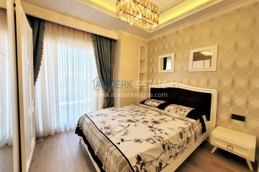 Purchase  Furnished apartment in Oba with sea and mountain views. Real estate for a residence permit 11 