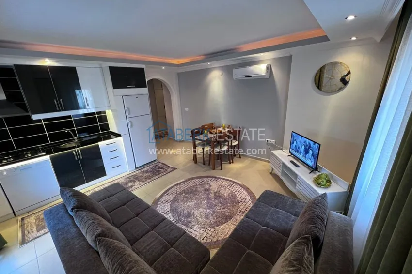 Purchase  Furnished two-room apartment in Mahmutlar in a cozy residential complex 5 