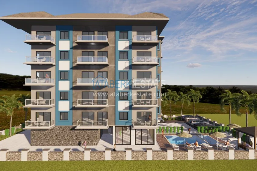 Penthouse in Avsallar in a boutique complex under construction 5 