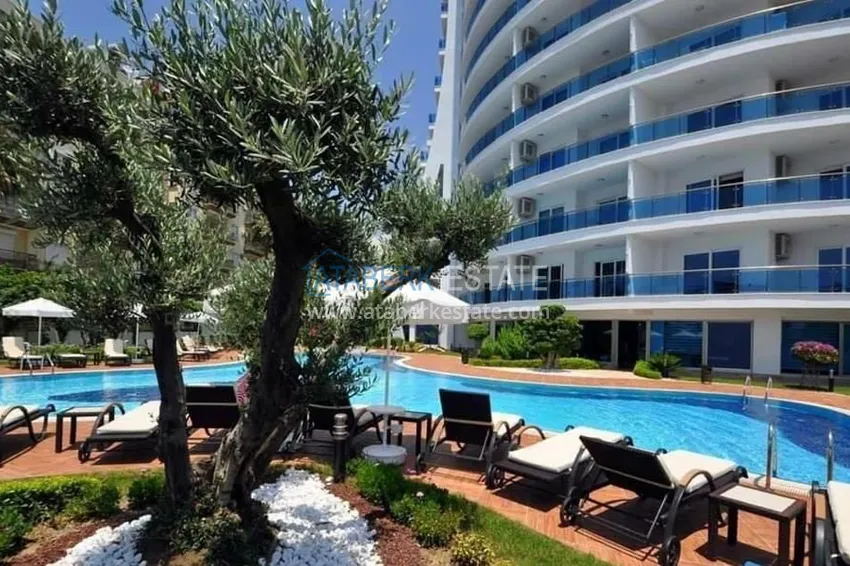 Apartment in Mahmutlar with furniture in a premium class complex on the first line 8 